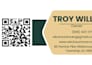 do a professional business card with review qr code